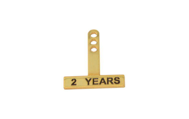 Yearly Milestone Rocker Pins (Straight)